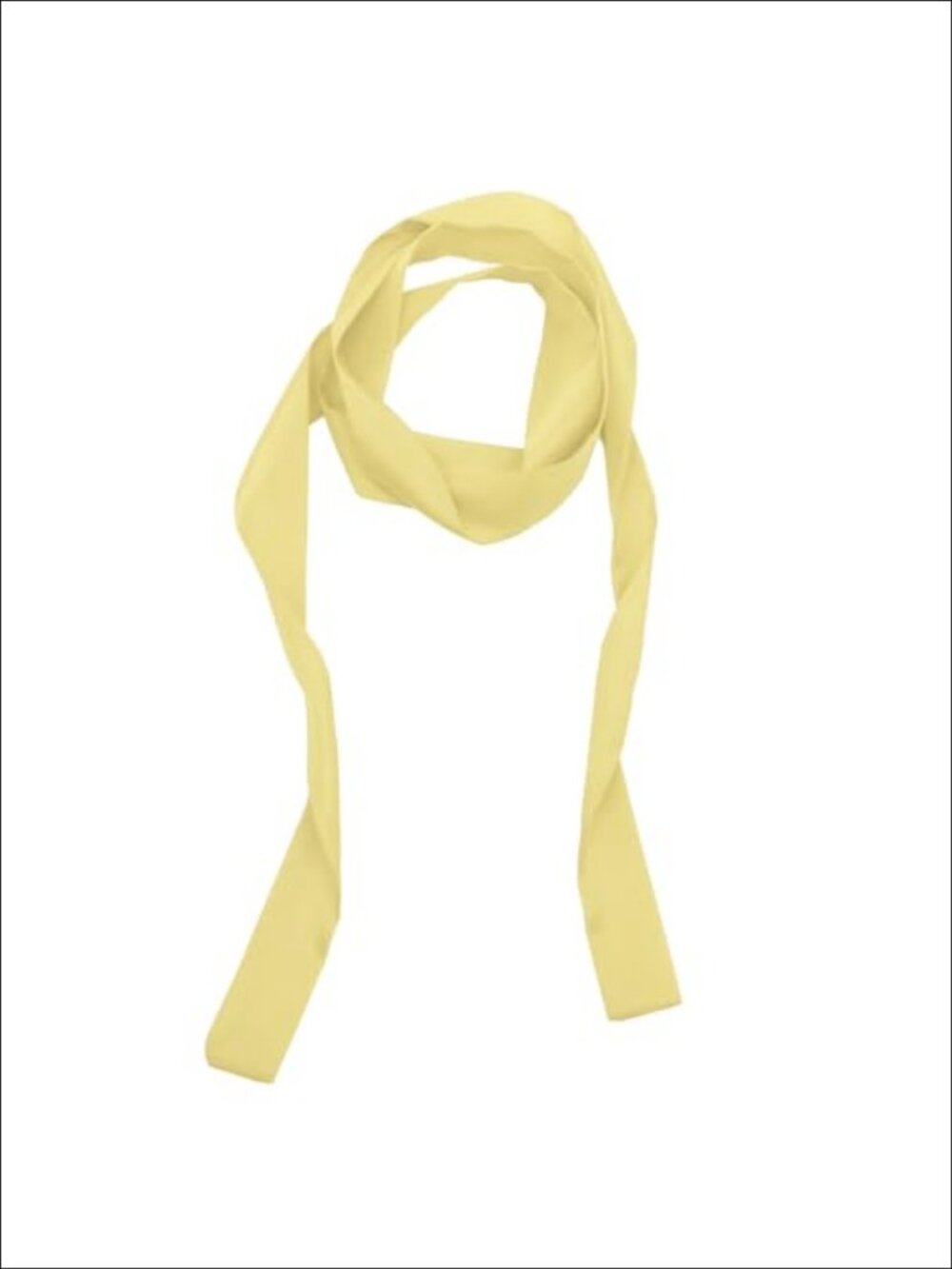 Satin Neck Scarf 54in Long Ribbon Tie Multi-Use Women's